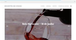 Desktop Screenshot of encontrodevinhos.com.br